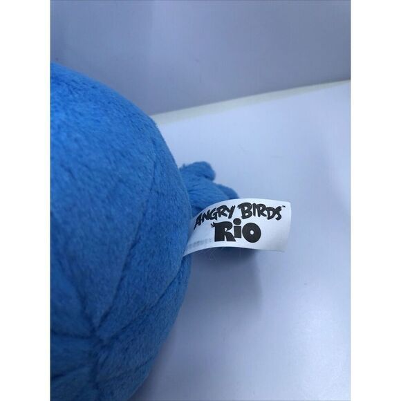 Rio Angry Birds Girl Blue Macaw JEWEL 6" Stuffed Plush Toy -No Sound - Picture 12 of 14